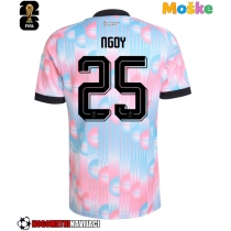 Moške Nogometnih dresov Belgija Nathan Ngoy #25 Gostujoči SP 2026 Kratki rokavi